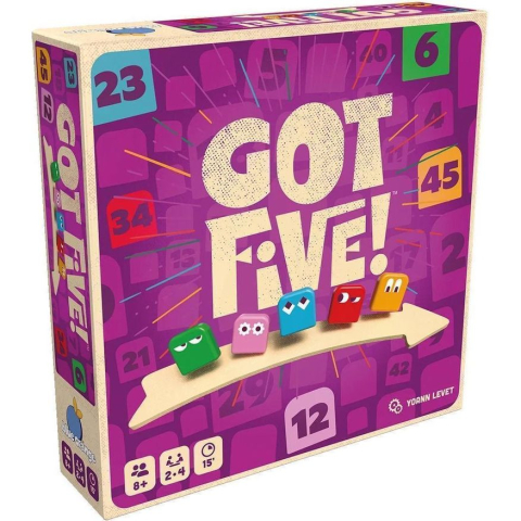Got Five (ENG/FR) – Deductiespel – Blue Orange
