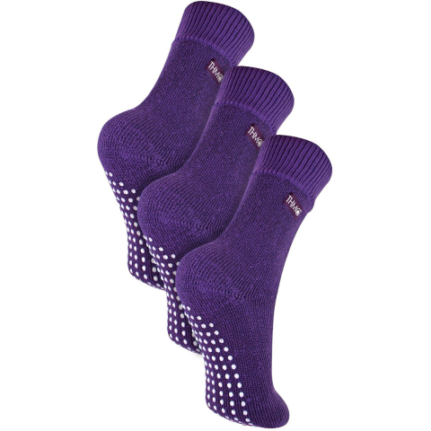 1 Pack Kinderen Binnen Thermo Slippersokken met Grip