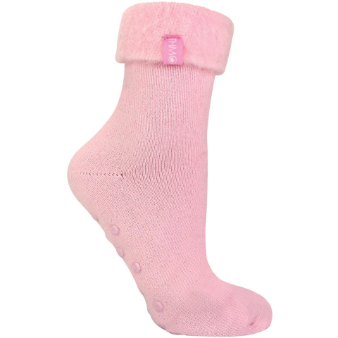 1 Pakket Dames Zachte Pluche Gevoerde Slippersokken