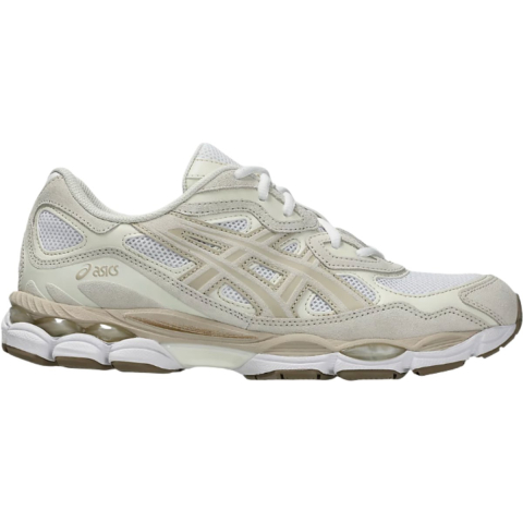 Asics Gel-kayano 14 white feather grey unisex sneaker