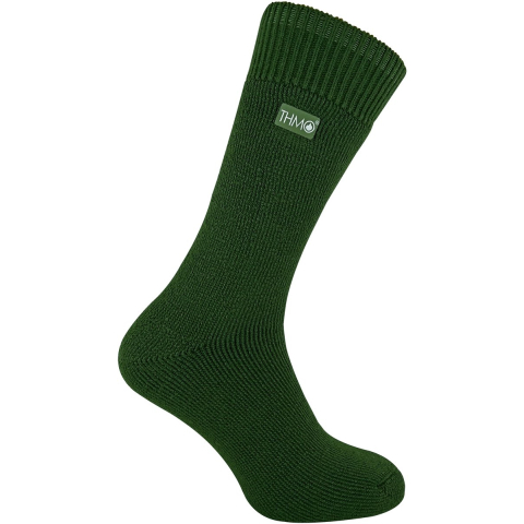 THMO - Fleece gevoerde thermo wintersokken voor heren - Bos Groen
