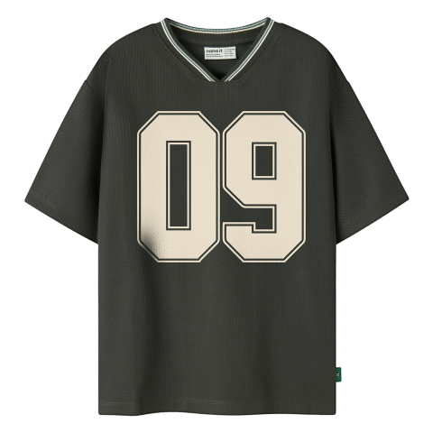 Name It T-Shirt - NkmLas - Peat - Name It - 6 jaar (116) - T-Shirts