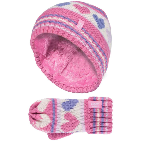 Heat Holders Thermische warme muts en wantenset voor meisjes - PHH1P11