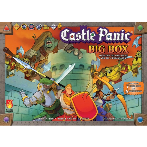 Castle Panic Big Box (Second Edition) - Fireside Games Bordspel|Coöperatief