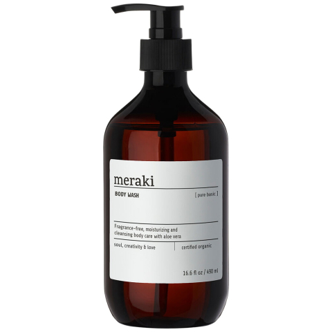 Meraki Romper Wassen - 490 ml - Puur Basic - Meraki - OneSize - Persoonlijke Verzorging