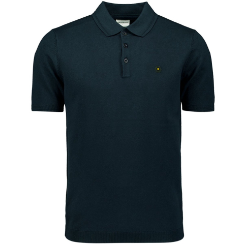 No Excess Pullover short sleeve polo button s night