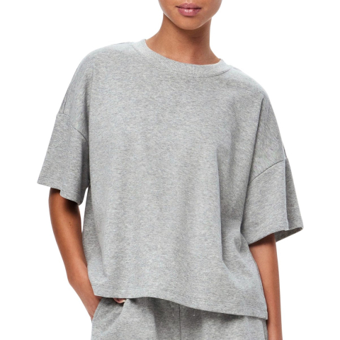Pieces Dames t-shirt pcchilli sweatshirt ronde hals effen