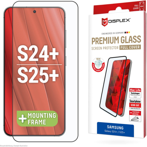 DISPLEX 01898 Screenprotector (glas) Samsung Galaxy S25 1 stuk(s) Anti-vingerafdruk