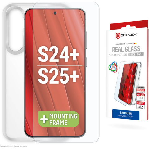 DISPLEX 01909 Screenprotector (glas) Samsung Galaxy S25 1 stuk(s) Anti-vingerafdruk