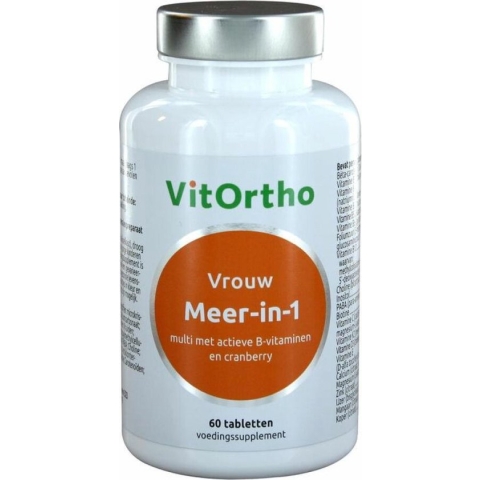VitOrtho - Meer-in-1 Vrouw (60 capsules)