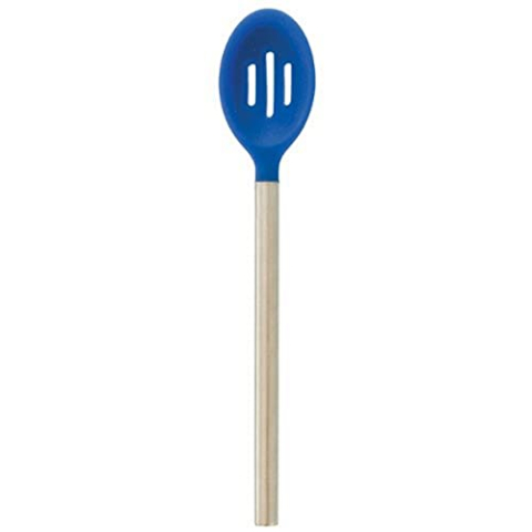 Schuimspaan Silic.rvs handgr. Blauw