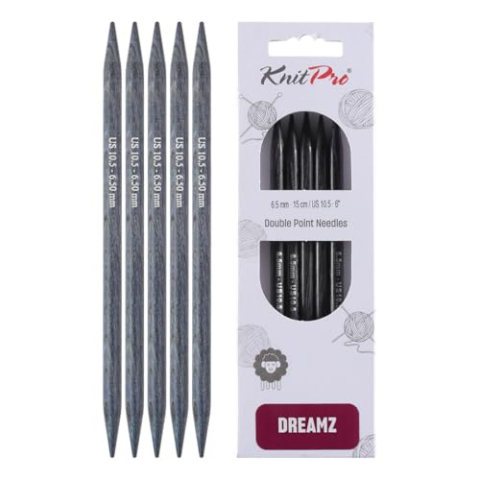 KnitPro Dreamz double-pointed needles 15cm 6.50mm - 1pc