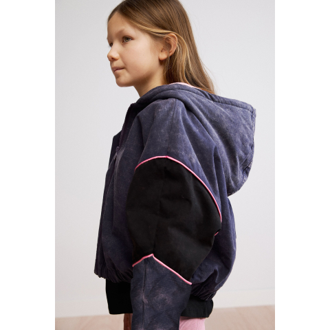 Oversized jas met capuchon - RED - 5/6