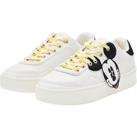 Retro sneakers Mickey Mouse - WHITE - 38