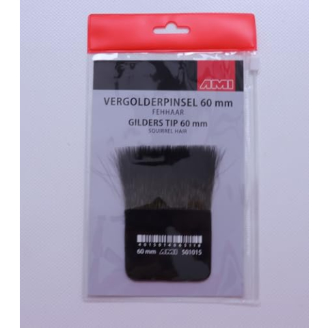 Ami Goud oplegger kwast 6 cm met eekhoornhaar
