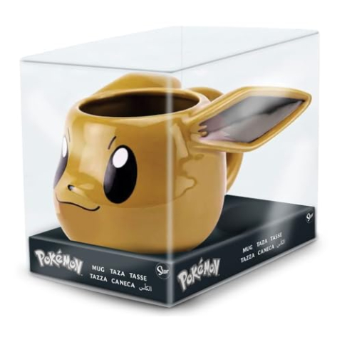 Stor line Pokémon mok 3D Eevee 385 ml