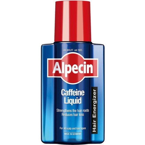 Alpecin Cafeïne Liquid Hair Tonic 200ml | Voorkomt haaruitval en ondersteunt de haargroei | Voor alle haar en hoofdhuid types