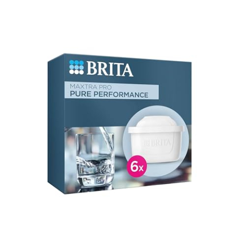 BRITA MAXTRA PRO Alles-in-1 vervangende waterzuiveringsfilter, 6 stuks