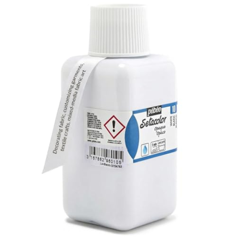 Pebeo setacolor opaque - 10 white 250 ml
