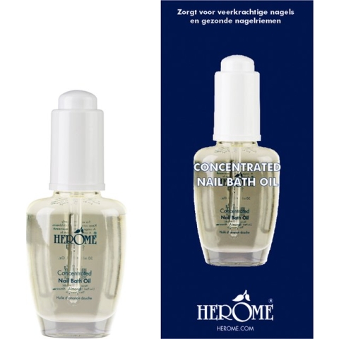 Herome Nagelbadolie Nagelolie Nagelriemolie - Concentrated Nail Bath Oil - Ideale start van een Manicurebehandeling - 30ml.