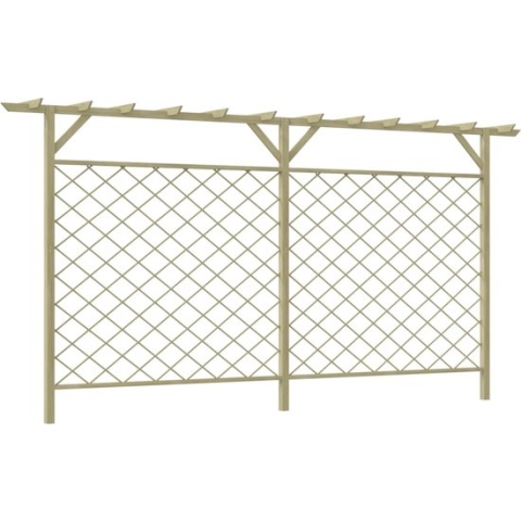 vidaXL-Tuinhek-met-latwerk-en-pergola-hout