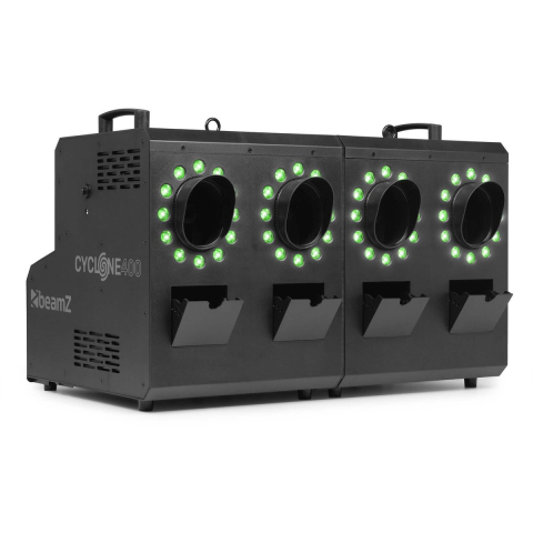 Beamz Cyclone400 rook en bellenblaas machine met RGB led's