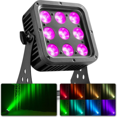 Beamz Starcolor 72 floodlight set van 8 in case