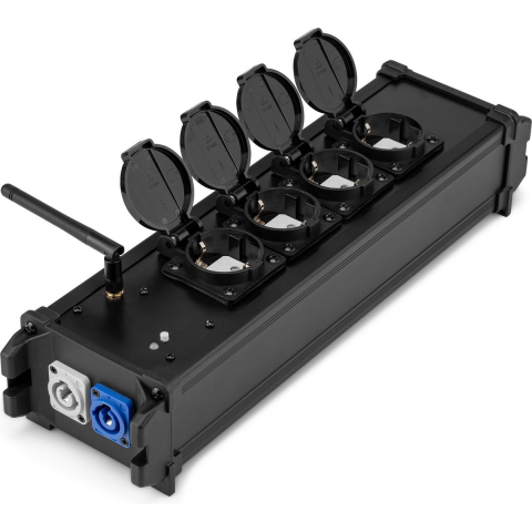 PD-Connex PSB50 Power Splitter Box P-Con IN/OUT met draadloze dmx