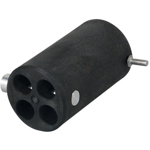Wentex Wentex 4-way connector replacement 35,0(dia)mm - zwart