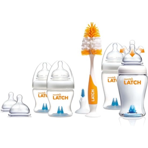 Munchkin Latch 12-delige Starterset - Voor pasgeborene - BPA-Vrij