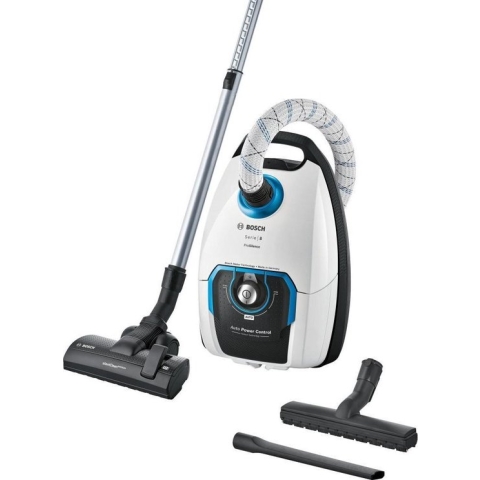 Bosch ProSilence BGL8SIL6 Serie 8 - Stofzuiger met zak - Wit