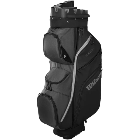 Wilson Staff I Lock cartbag zwart/grijs
