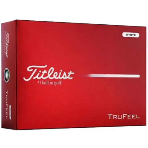 Titleist TruFeel 4x3 ballen wit