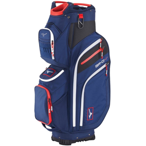 Mizuno BR-D4 Cart Bag navy/red