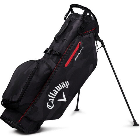 Callaway Chev Dry standbag wit/zwart/rood