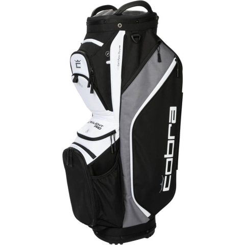 Cobra Ultralight Pro cartbag zwart/wit