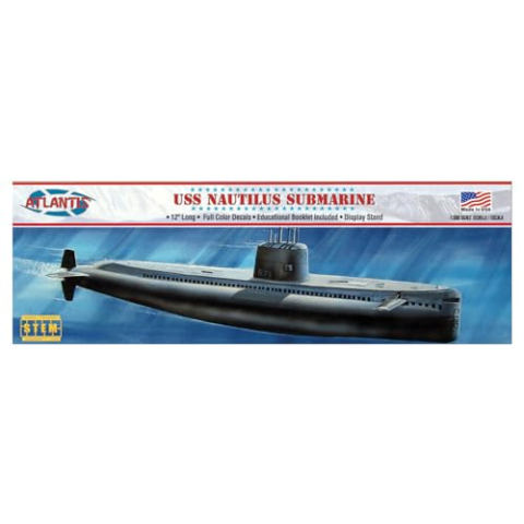 Atlantis Plastic Model Kit-SSN 571 Nautilus Submarine -L750