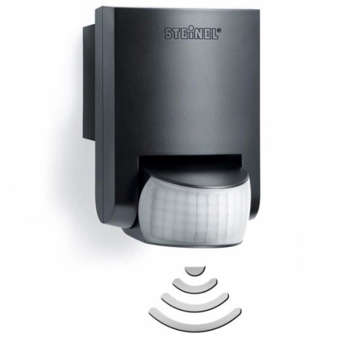 Steinel 130-2 LED PIR Bewegingsmelder/Sensor - Opbouw - Waterdicht IP54 - Zwart