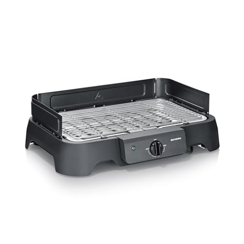 SEVERIN Elektrische tafelbarbecue met grillrooster PG 8593