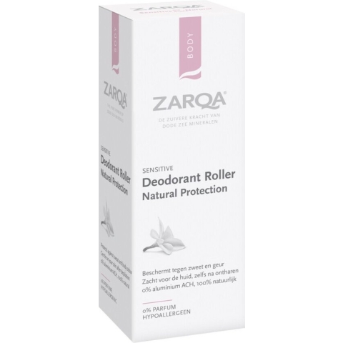 ZARQA Deodorant Roller Natural Protection (beschermt tegen zweet en geur) - 50 ml