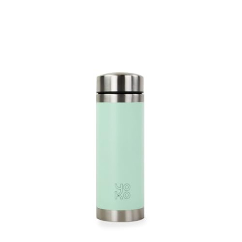 Yoko Design - Isothermische thee, 350 ml, kleur mint