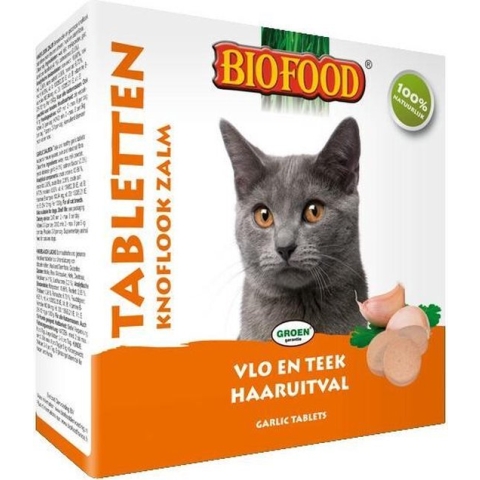 Biofood Kattensnoepjes Anti-Vlo - Zalm - 100 St