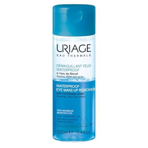 Uriage Waterproof Eye Make-Up Remover – Zachte Oogmake-Up Verwijderaar