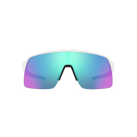 Oakley Zonnebril voor heren, Matwit/Prizm Sapphire, One Size