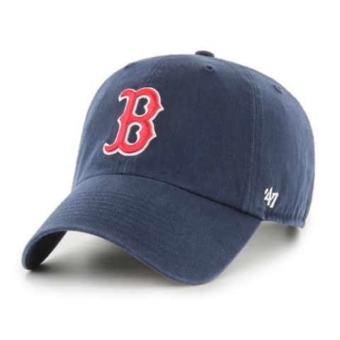 47 Brand Boston Red Sox Clean Up MLB Cap Navy - One Size