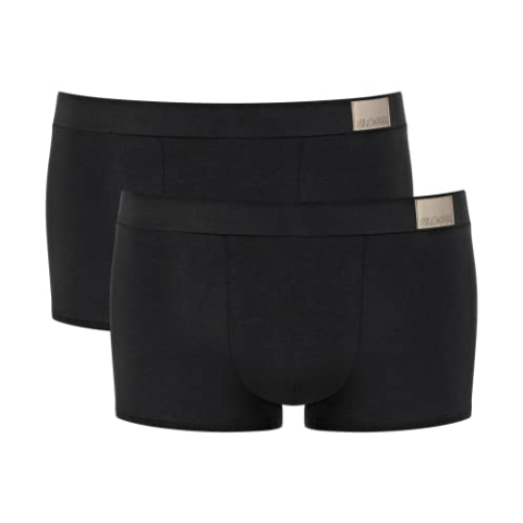 sloggi men Heren hipsters (verpakking van 2), zwart, L