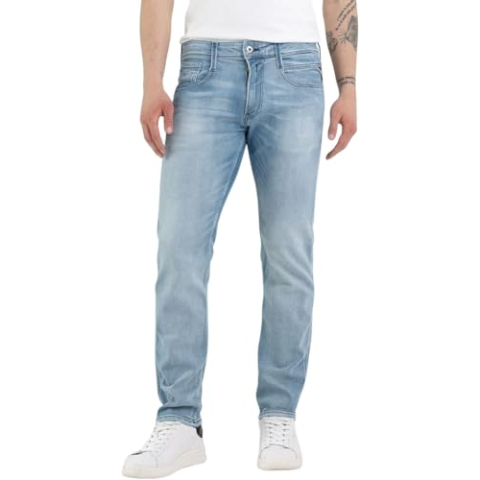Replay Anbass Jeans voor heren, 010 lichtblauw, 3232