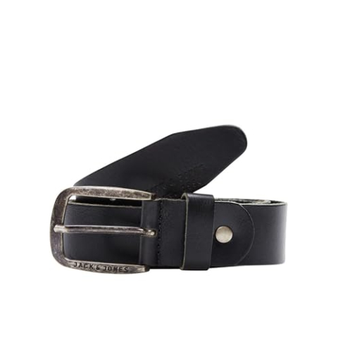 JACK & JONES mannelijke riem, zwart (black/black), 85