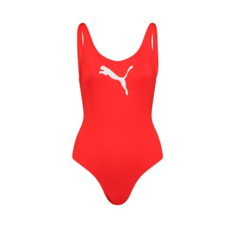 PUMA Badkleding voor dames, rood, L