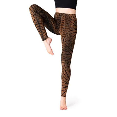 PANASIAM Leggings Leaves, beige, S